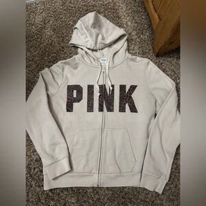 PINK Zip Up Hoodie